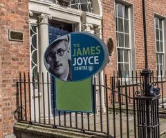 James Joyce centre front